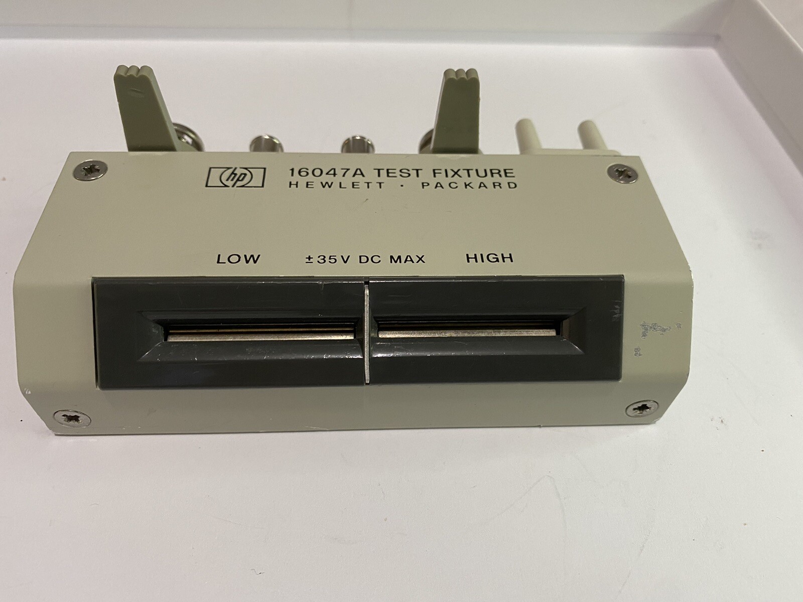 HP/Agilent/Keysight 16047A LCR Impedance Test Fixture for Axial/Radial…