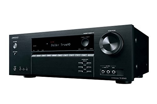ONKYO TX-SR343 AV Receiver 5.1ch/Bluetooth Compatible Black TX-SR343 B [Domestic