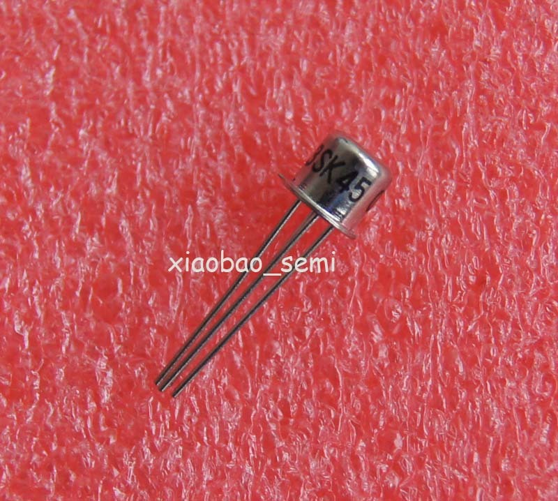 2pcs New 3SK45 SILICON N-CHANNEL DUAL GATE MOSFET