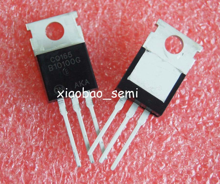 5pcs B10100G Schottky diode TO-220 ON