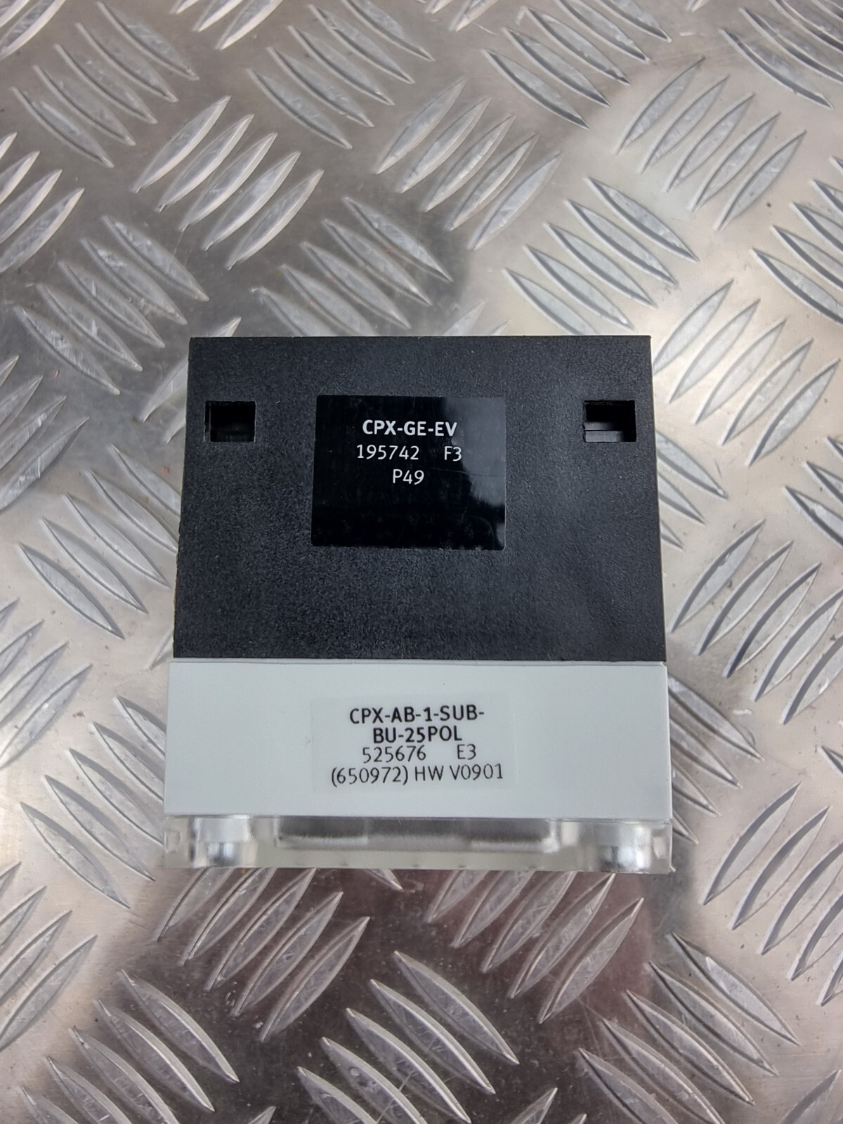 FESTO CPX-GE-EV Connector Block with CPX-AB-1-SUB-BU-25POL