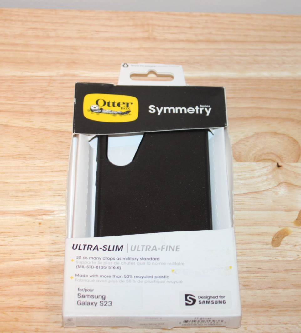 OTTERBOX Samsung Galaxy S23 Symmetry Series Case – Black – New/ Sealed