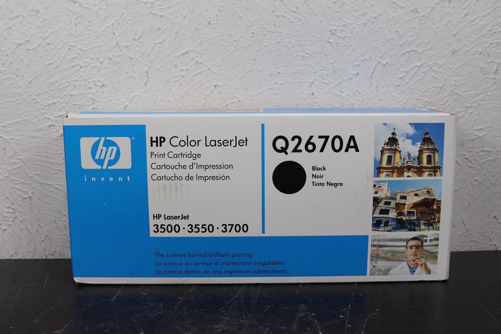 New HP Q2670A Black Toner Cartridge for LaserJet 3500 3550 3700