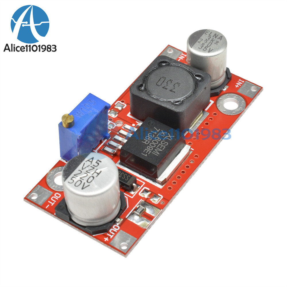 5Pcs XL6009 DC Adjustable Step up Boost Power Converter Module Replace LM2577