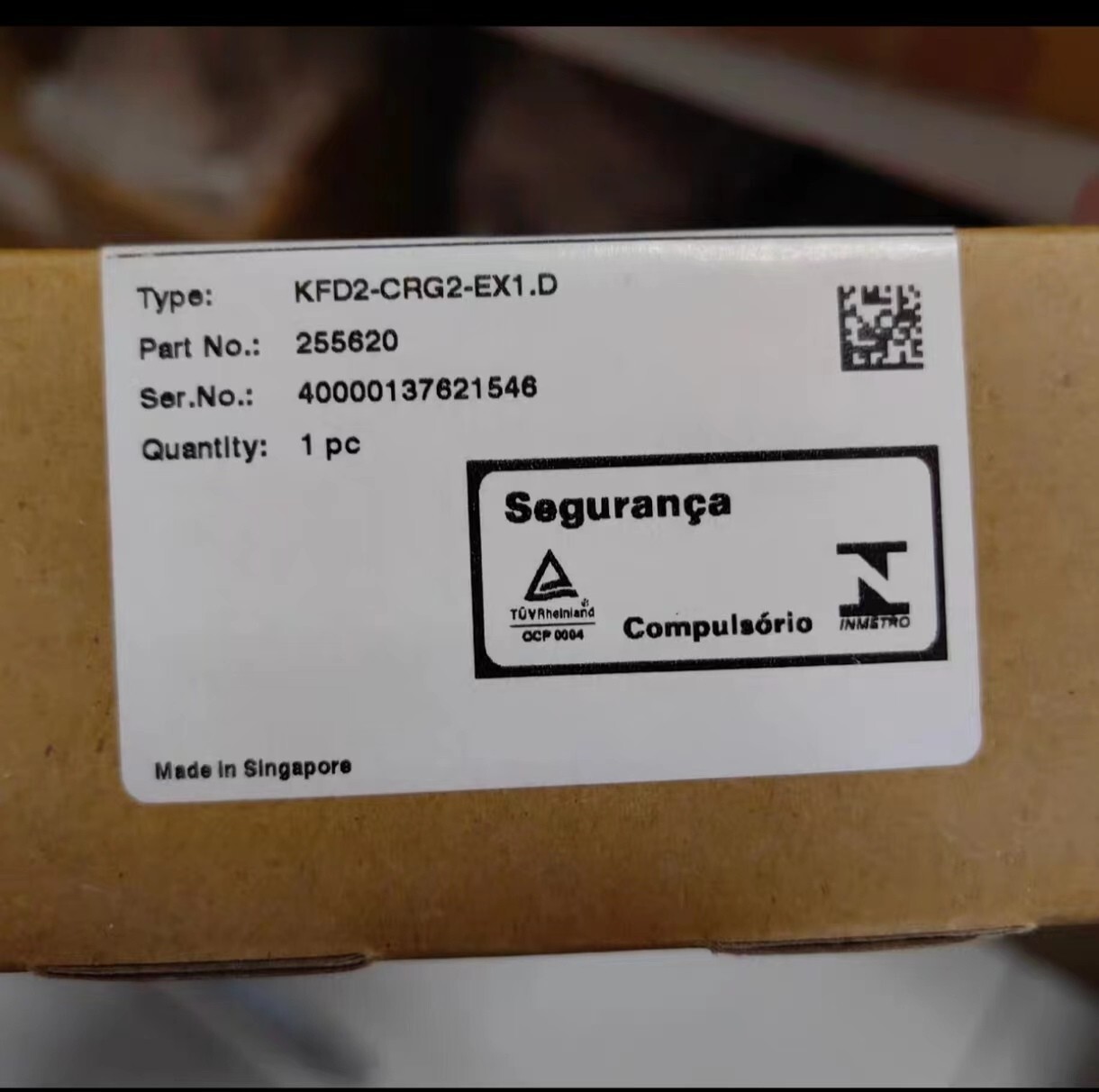 1 PCS Pepperl-Fuchs KFD2-CRG2-EX1.D ALL NEW IN NEW BOX