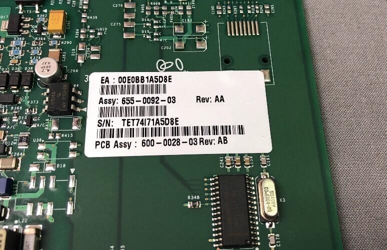 3com NBX 100 3C10114C 655-0092-03 4 Port Analog Line Trunk Card LS Loop Start