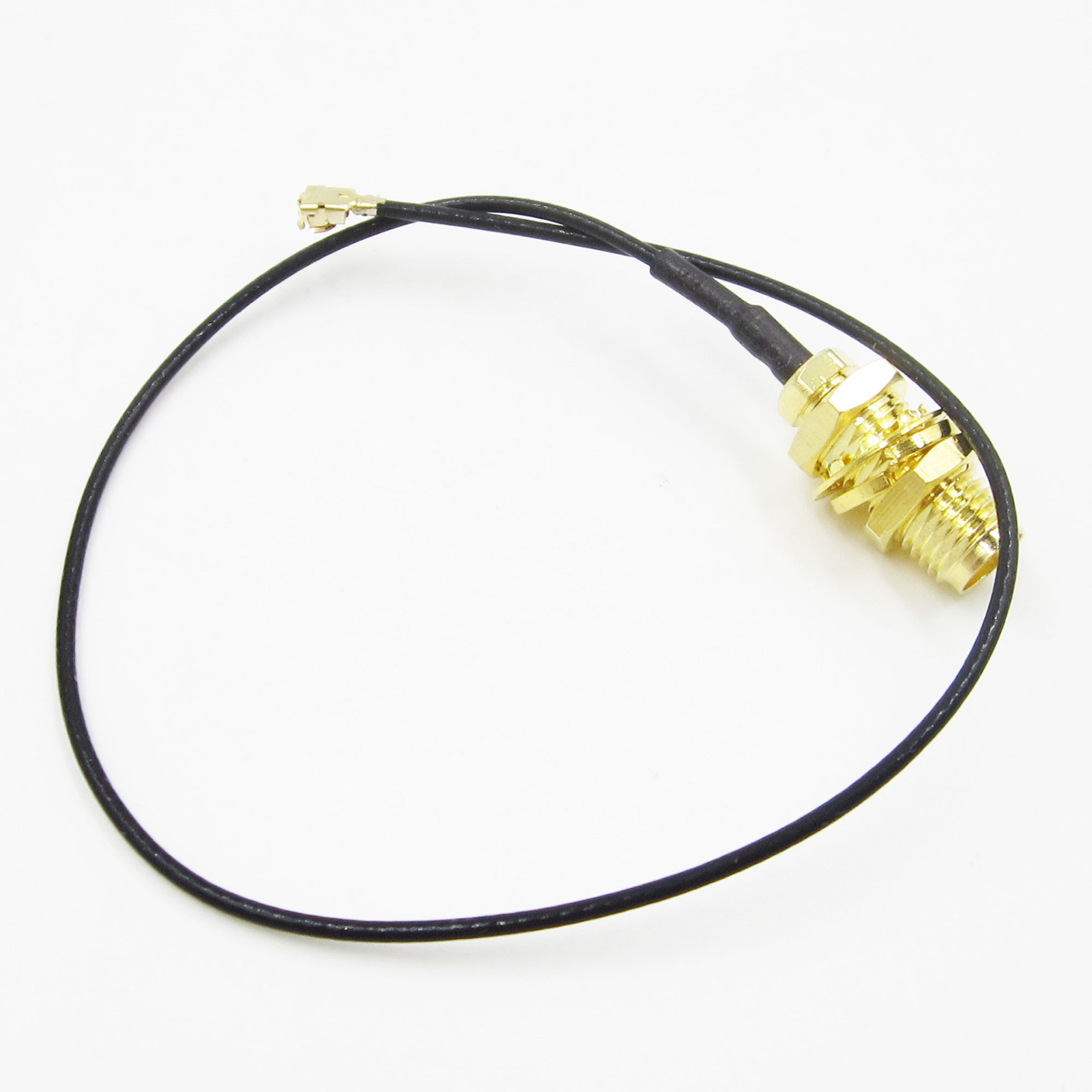 2PCS Mini Pci U.Fl To RP-SMA Antenna Router Wifi KITS Connector Cable MF