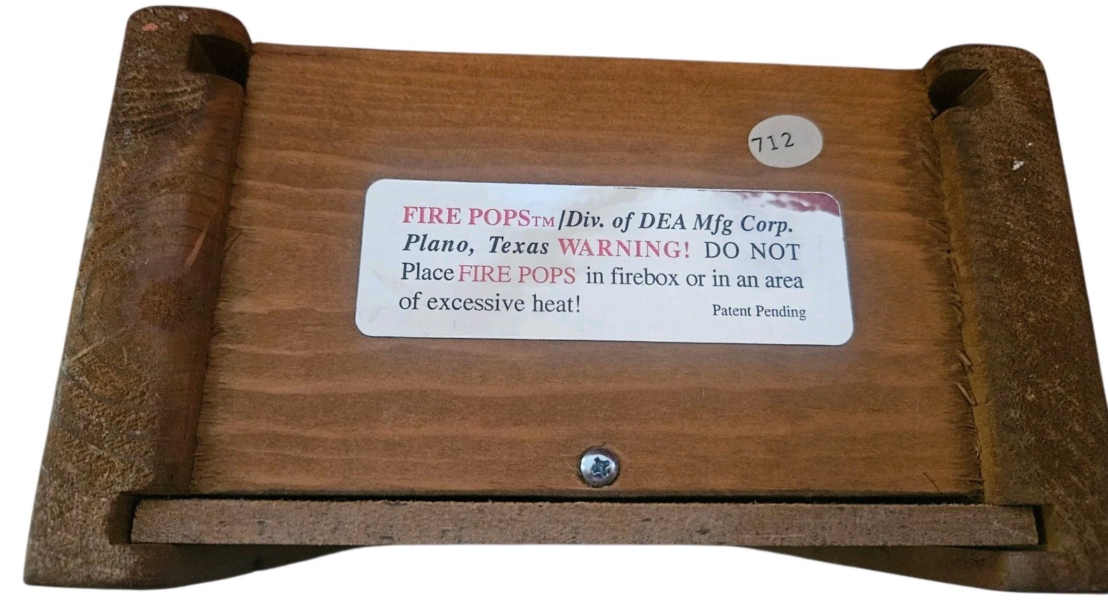 Delta Electronics America Pat Pending Fire Pops Crackling Sound Prototype OOAK