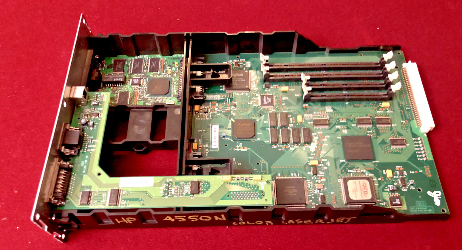 HP COLOR LASERJET PRINTER FORMATTER BOARD C4227-60001 C4207-60001 & JetDirect