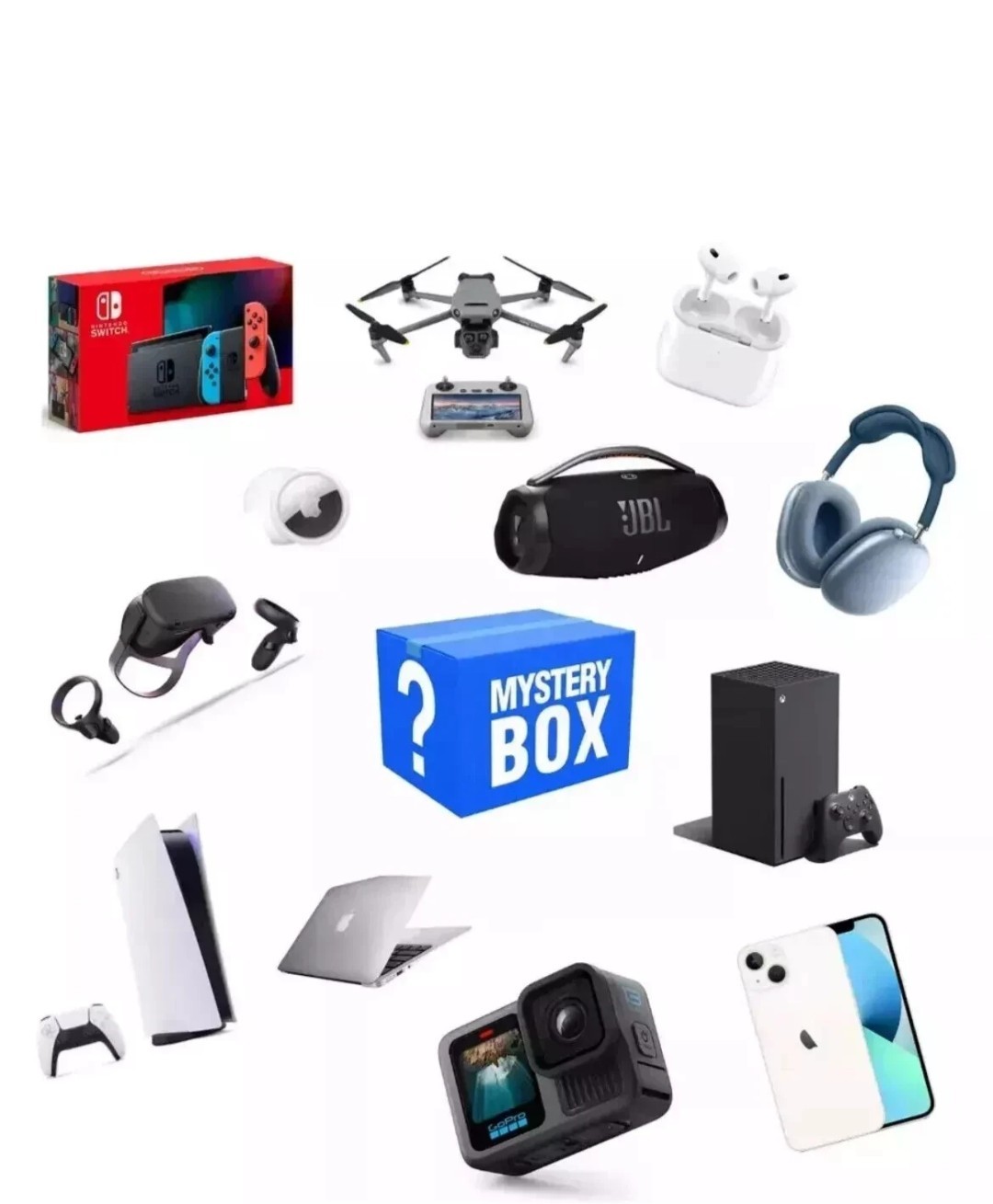 Amazon Mystery Box. General Merchandise & Fun Liquidations. GUARANTEED NICE BOX!