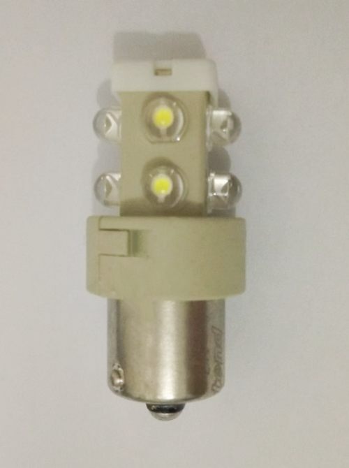 1Pcs New three color tower light LED bulb white 24V S15-L47W
