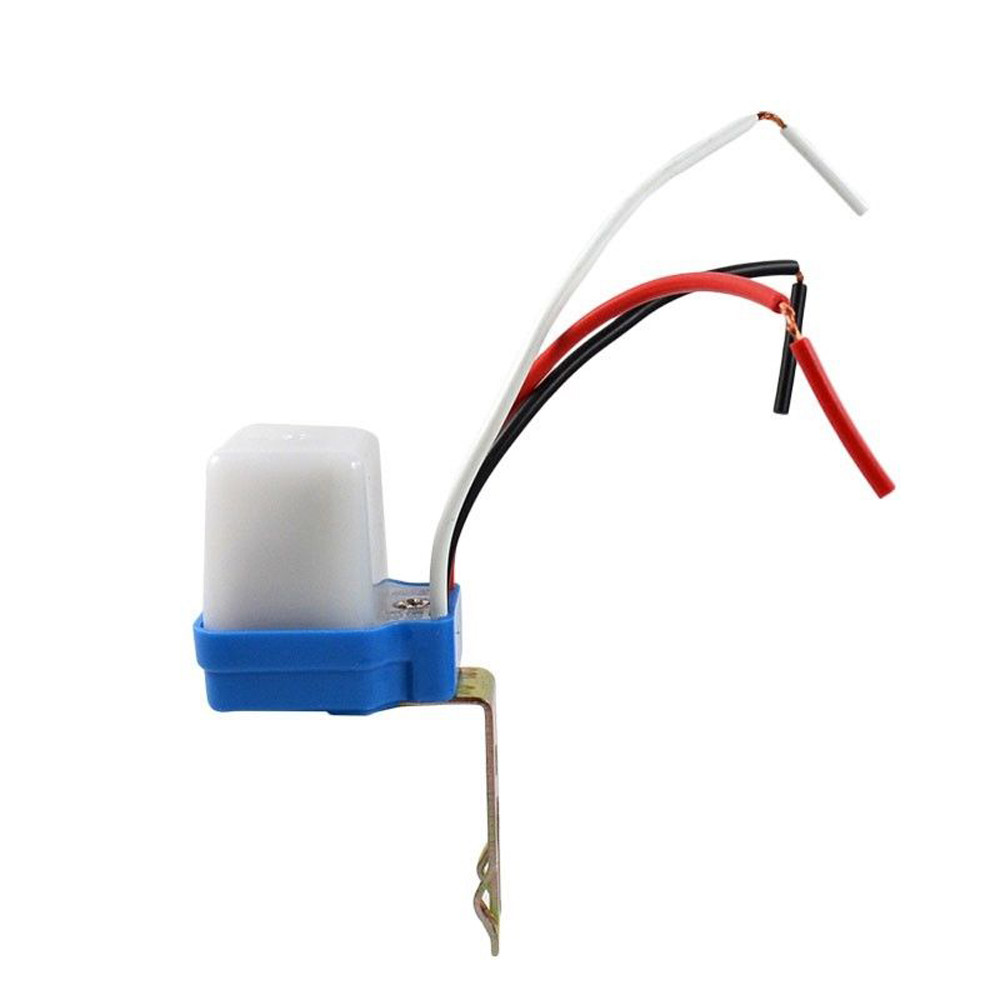 2PCS Automatic Auto On Off Street Light Switch Photo Control Sensor AC220V AS-10