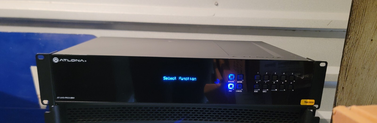 Atlona AT-UHD-PRO3-88M 4K/UHD 8×8 HDMI to HDBaseT Matrix Switcher
