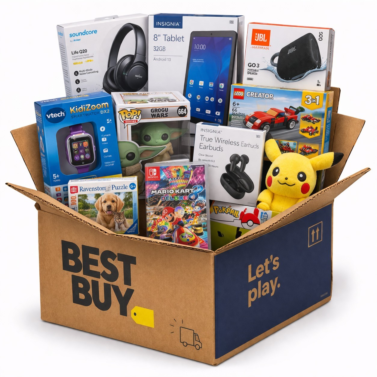 Best Buy & Amazon Liquidation Mystery Box – Sealed Items Lot Free Shipping