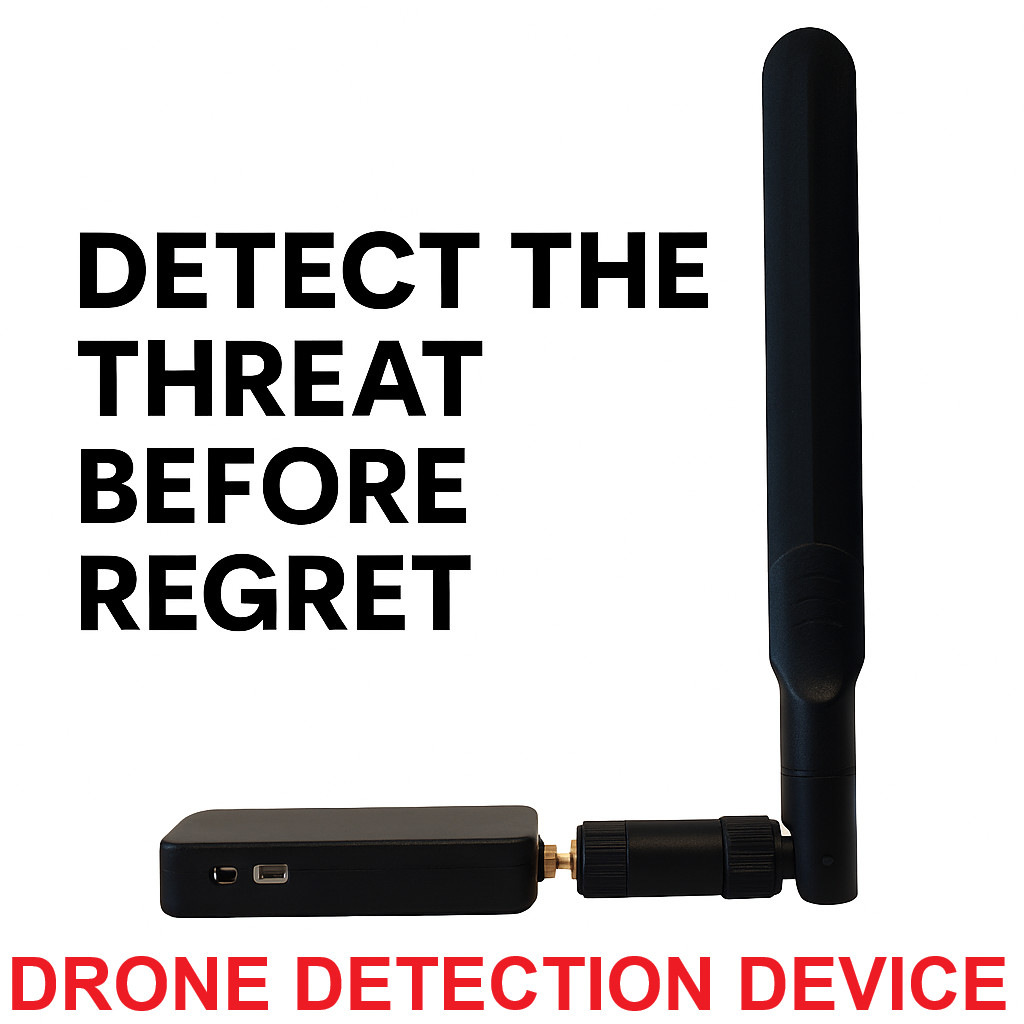 Police Drone and Pilot Detection Device –Handheld Remote ID Receiver for Phone