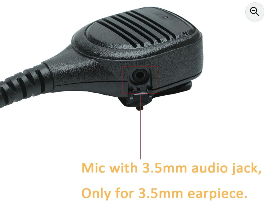 TDYU Speaker Mic Shoulder Microphone Compatible with Motorola