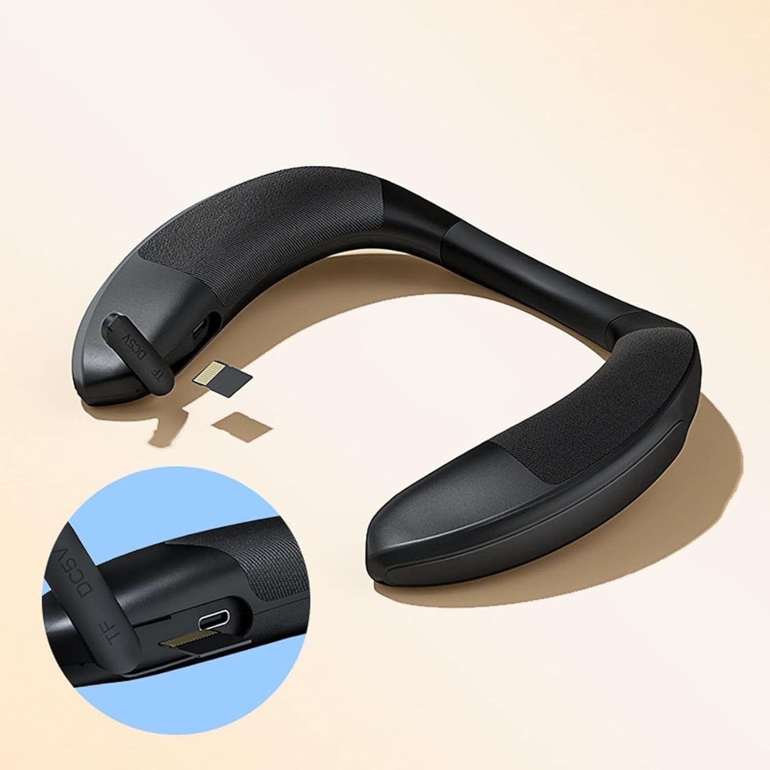 Wireless Bluetooth Speaker Wearable Neckband Stereo Speaker for Cell Phone