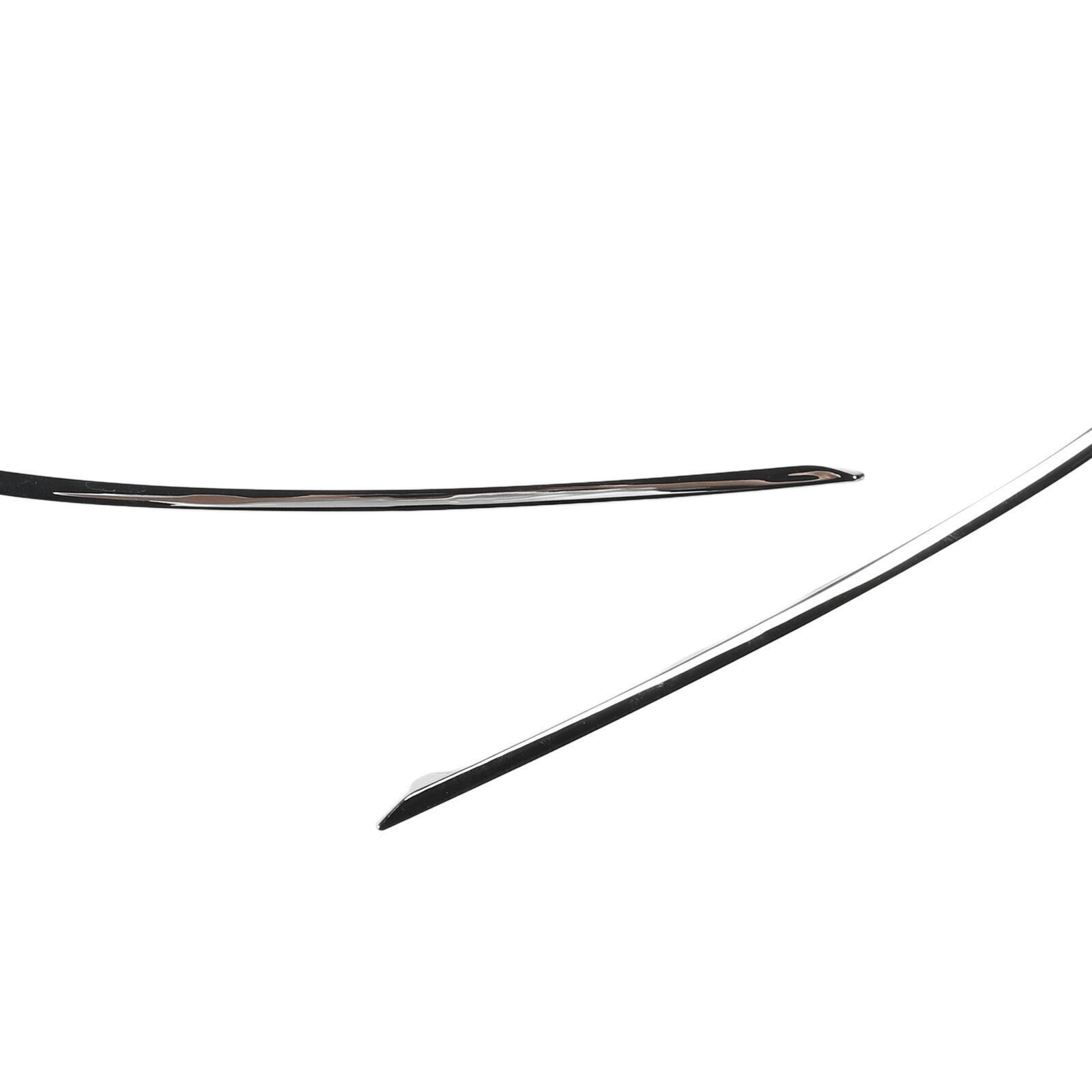 2pcs Front Bumper Lower Chrome Molding Trim Replacement For Benz C‑Class W204