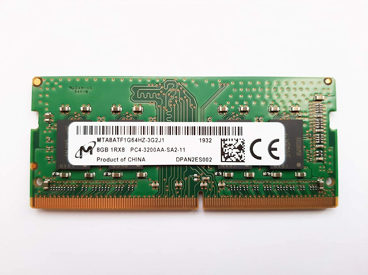 FOR Micron MTA8ATF1G64HZ-3G2J1 8G 3200AA DDR4 Notebook Memory Blue Sky Quasi