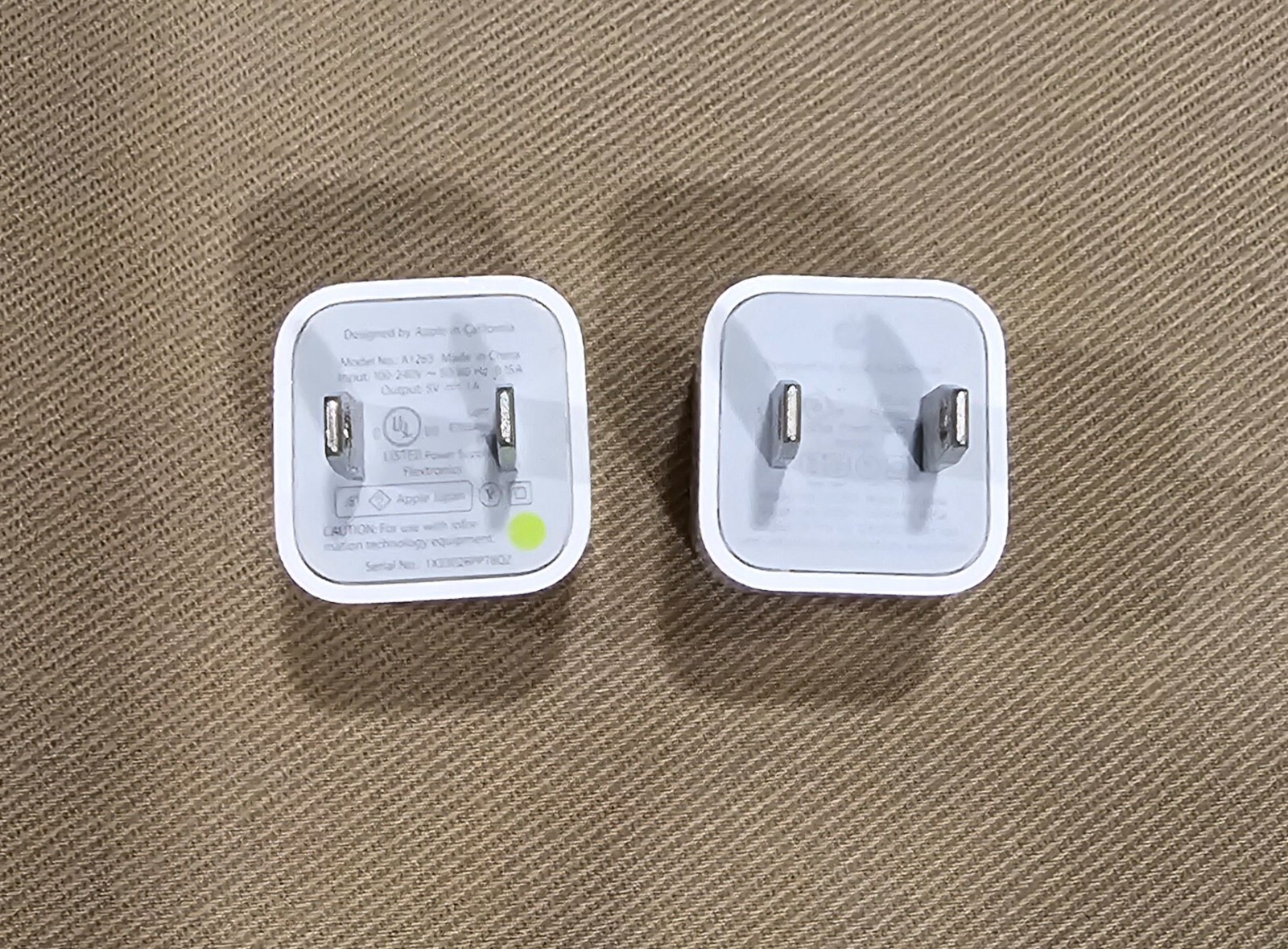 Apple Headphones Wired and 2 Wall Charger Adapter Cube