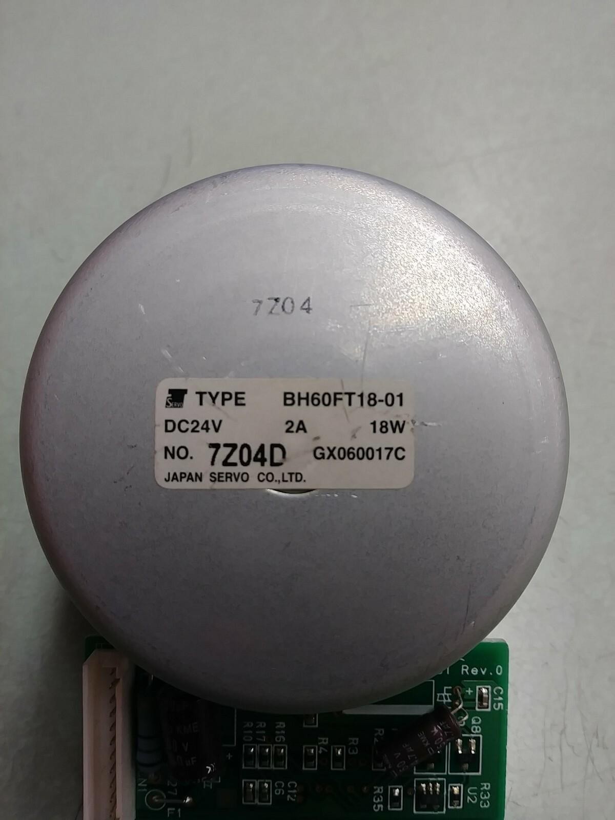 JAPAN SERVO STEPPING MOTOR 7Z04D BH60FT18-01 GX060017C