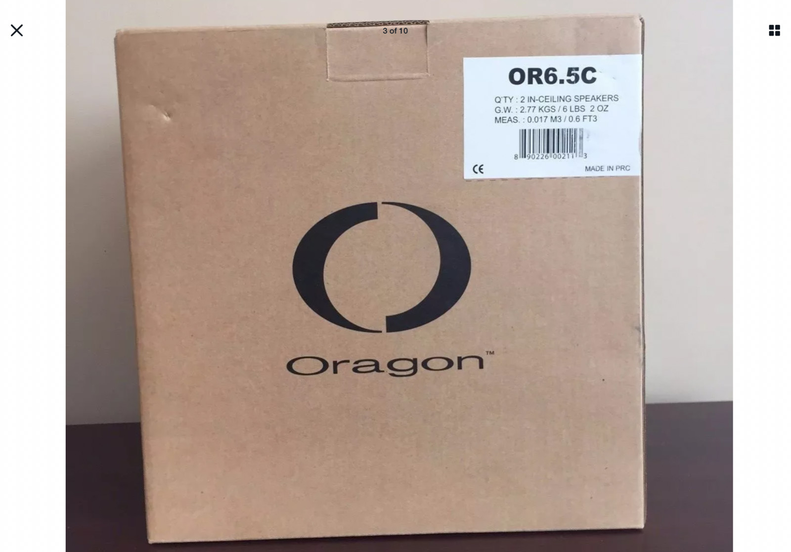 Oragon OR6.5C In Ceiling Speakers (this listing is for one pair)