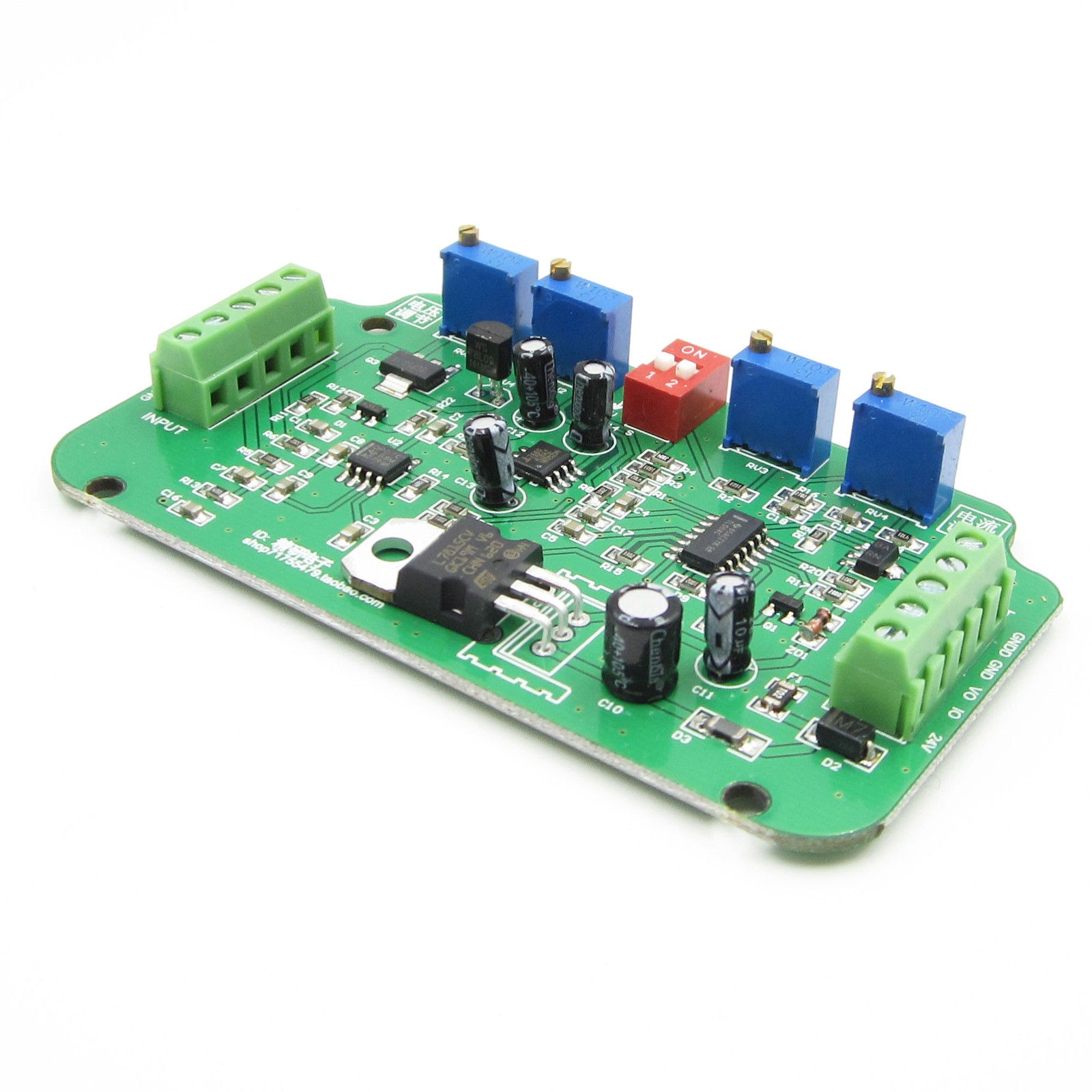 4-20MA Load Cell sensor Amplifier Transmitter strain gauge transducer 0-5V 0-10V