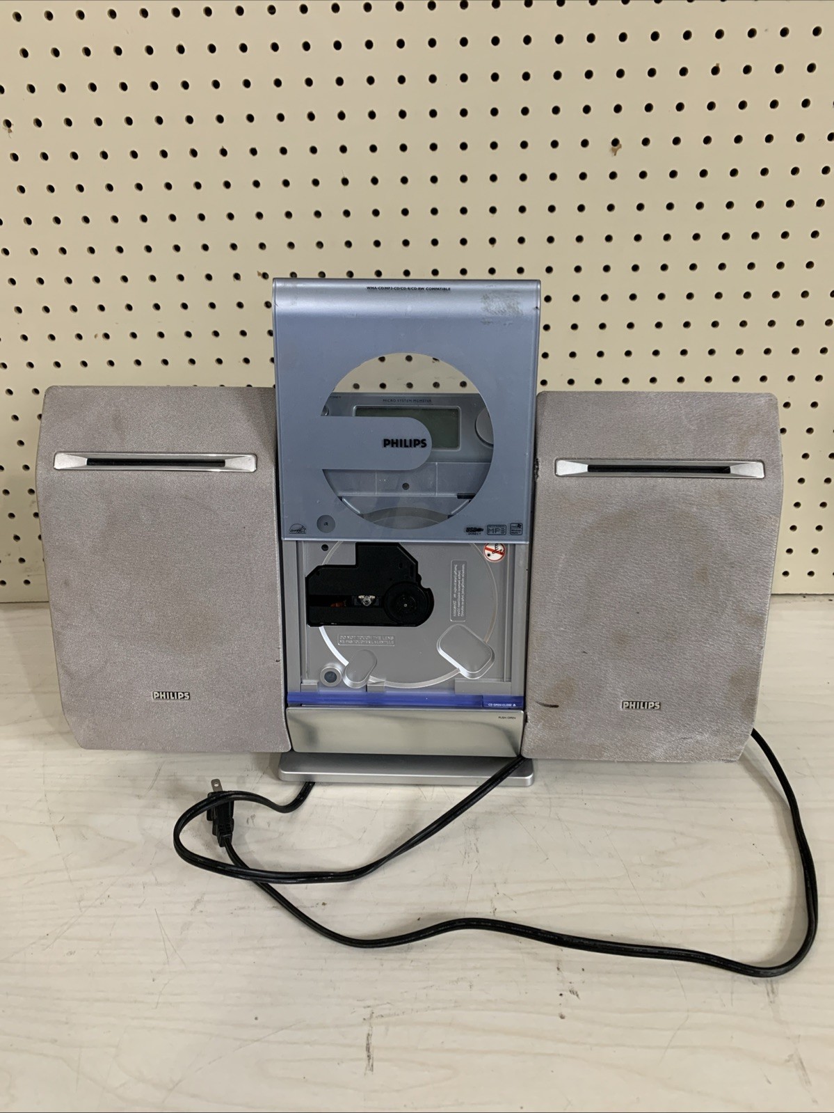 PHILIPS MICRO SYSTEM MCM276R CD-R/CD-RW USB COMPATIBLE STEREO