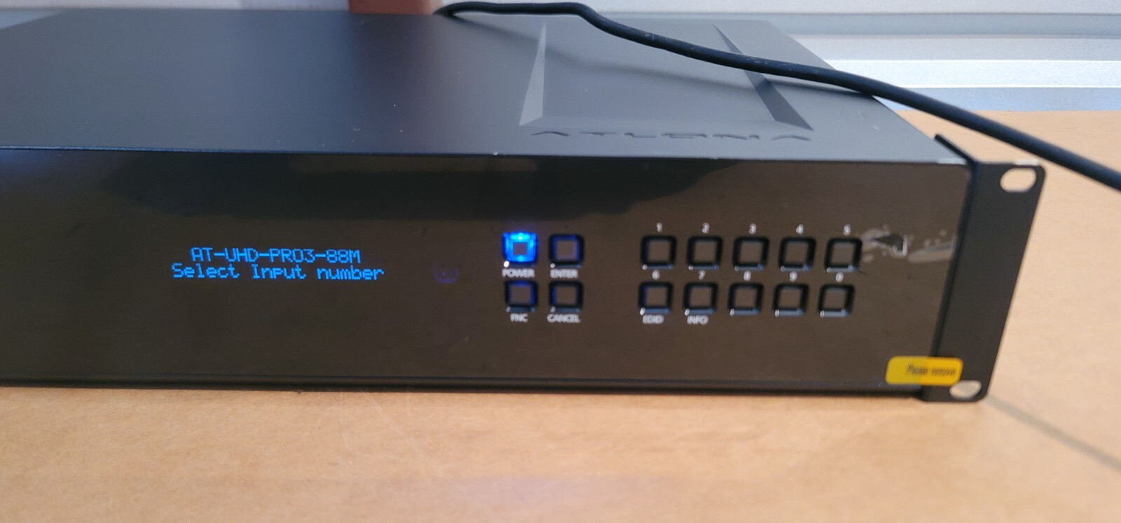 Atlona AT-UHD-PRO3-88M 4K/UHD 8×8 HDMI to HDBaseT Matrix Switcher