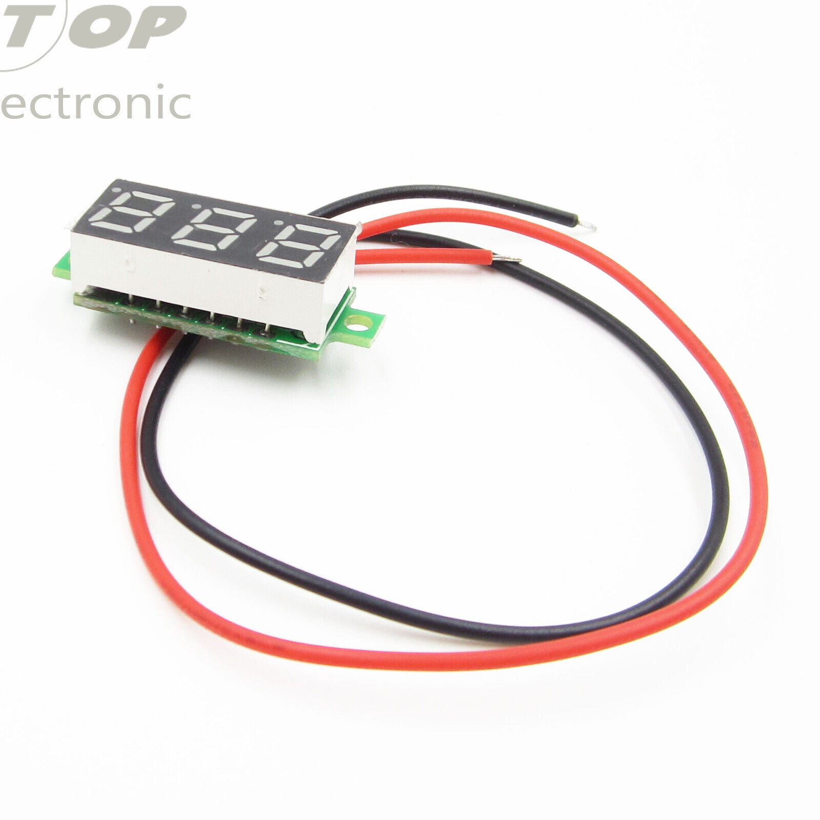 0.28″ DC Digital Voltmeter Panel Mount Green LED Voltage Volt meter 2.50~30V