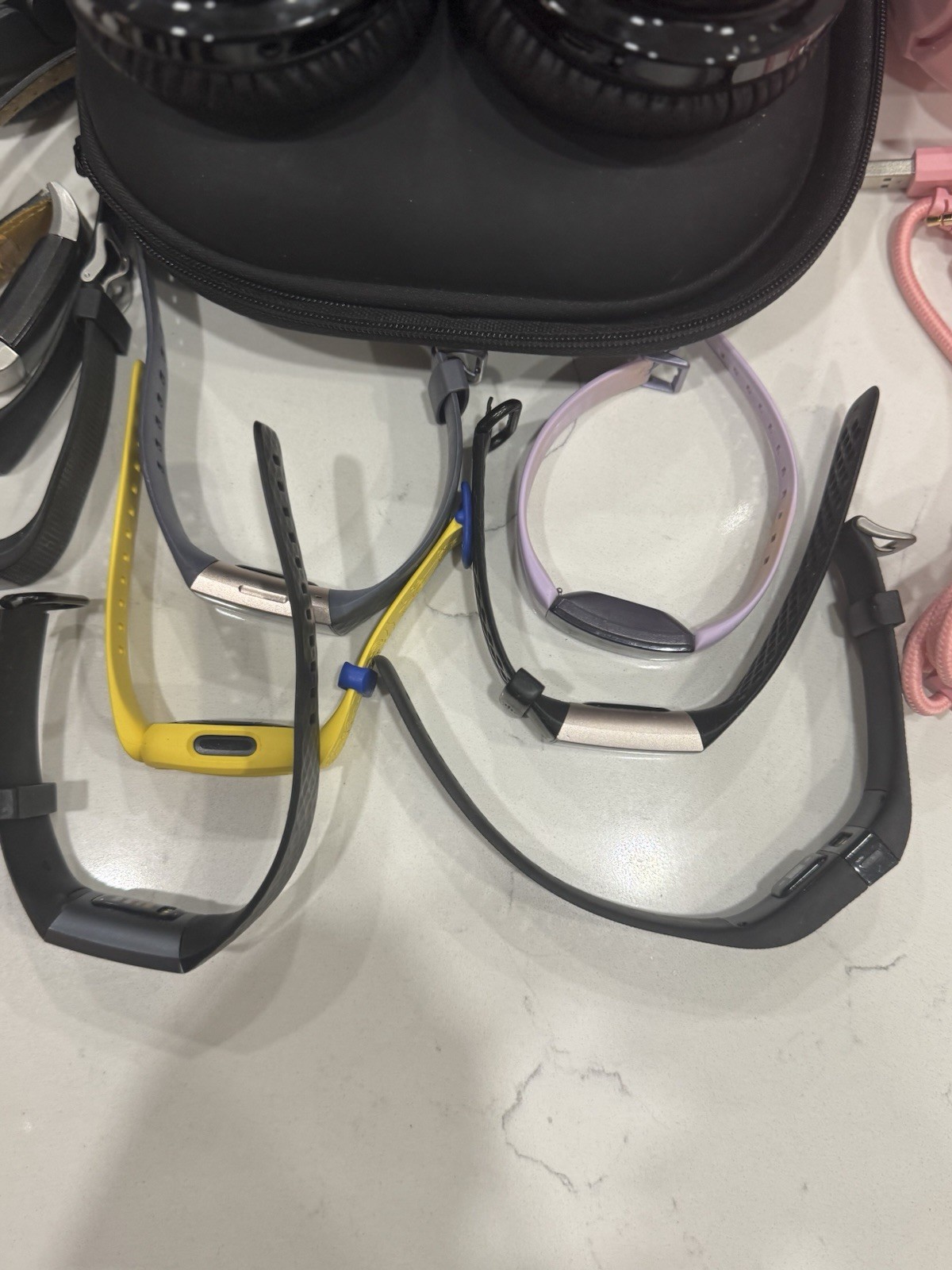 Lot Of Electronic Devices UNTESTED – Watches, Headphones