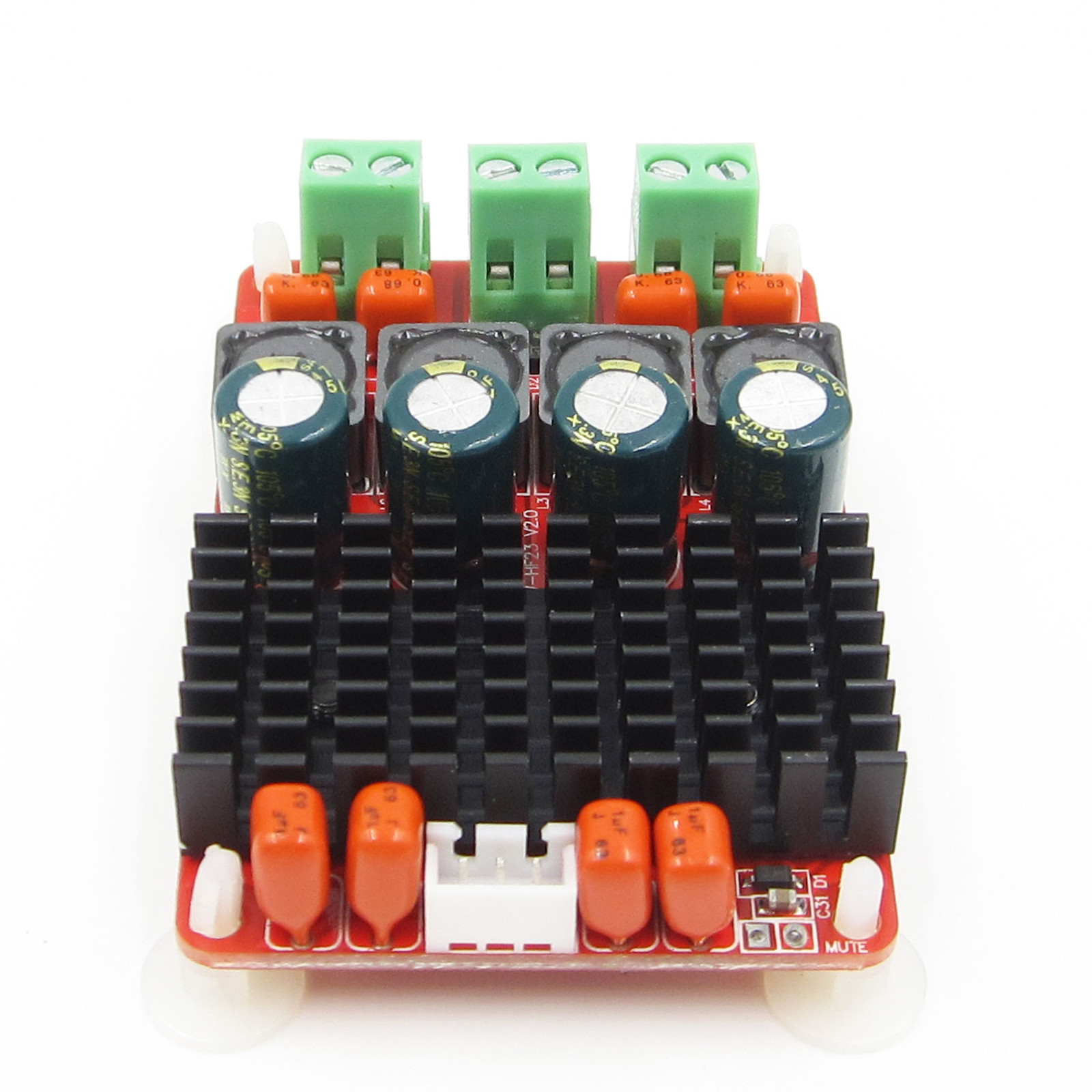 DC 12V 24V TPA3116 Dual Channel Stereo 50WX2 BTL Mono 100W Audio Amplifier Board
