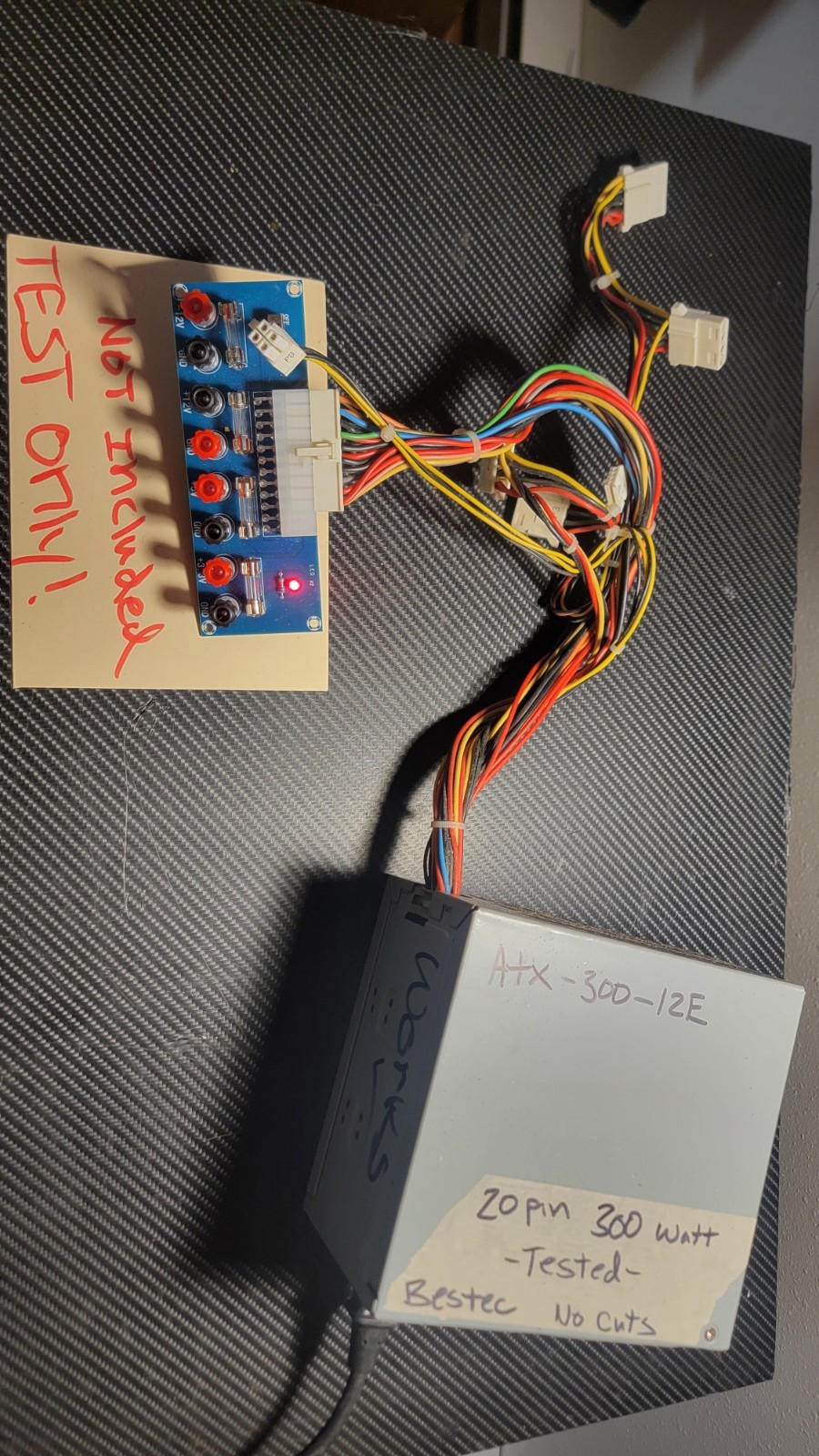 Bestec Power Supply ATX-300-12E REV D 300W
