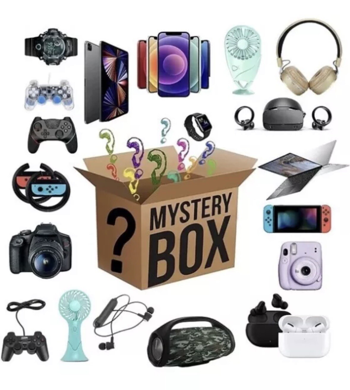Mystery Clothing Loot & Electronic Box’
