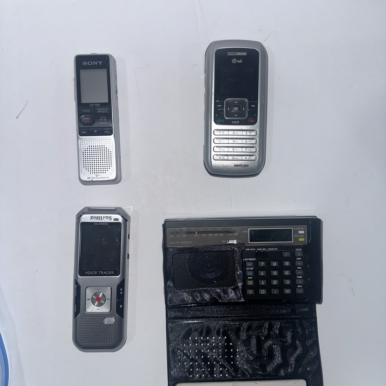 Electronics Lot Of 4Untested, Sony Lg,Philips Cannon