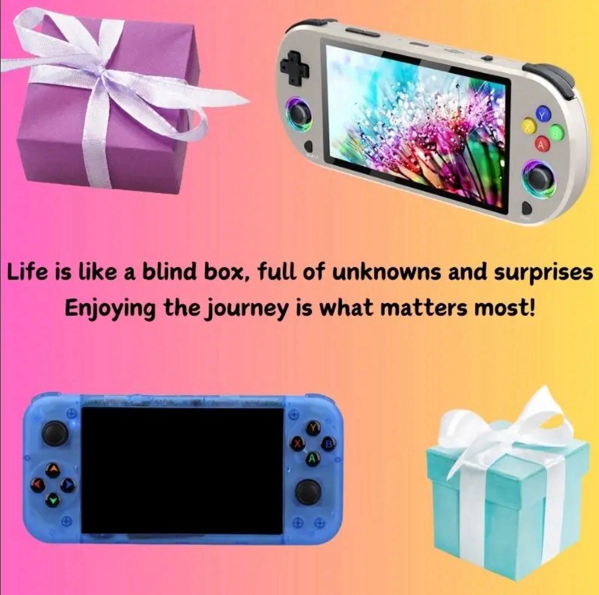 SUPER HOT Like You! Mystery MEGA Loot Electronic Gaming Box Console For Gamers