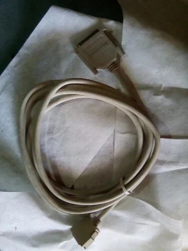 30lb Bulk Lot: Vintage Computing Cables & Parallel/Serial Adapters, TN560, DR500