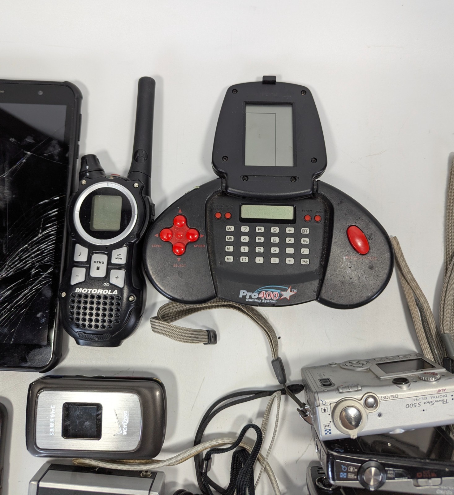 Electronics Lot for Parts/Repair – Samsung Canon Kodak Cameras Phones Tablet