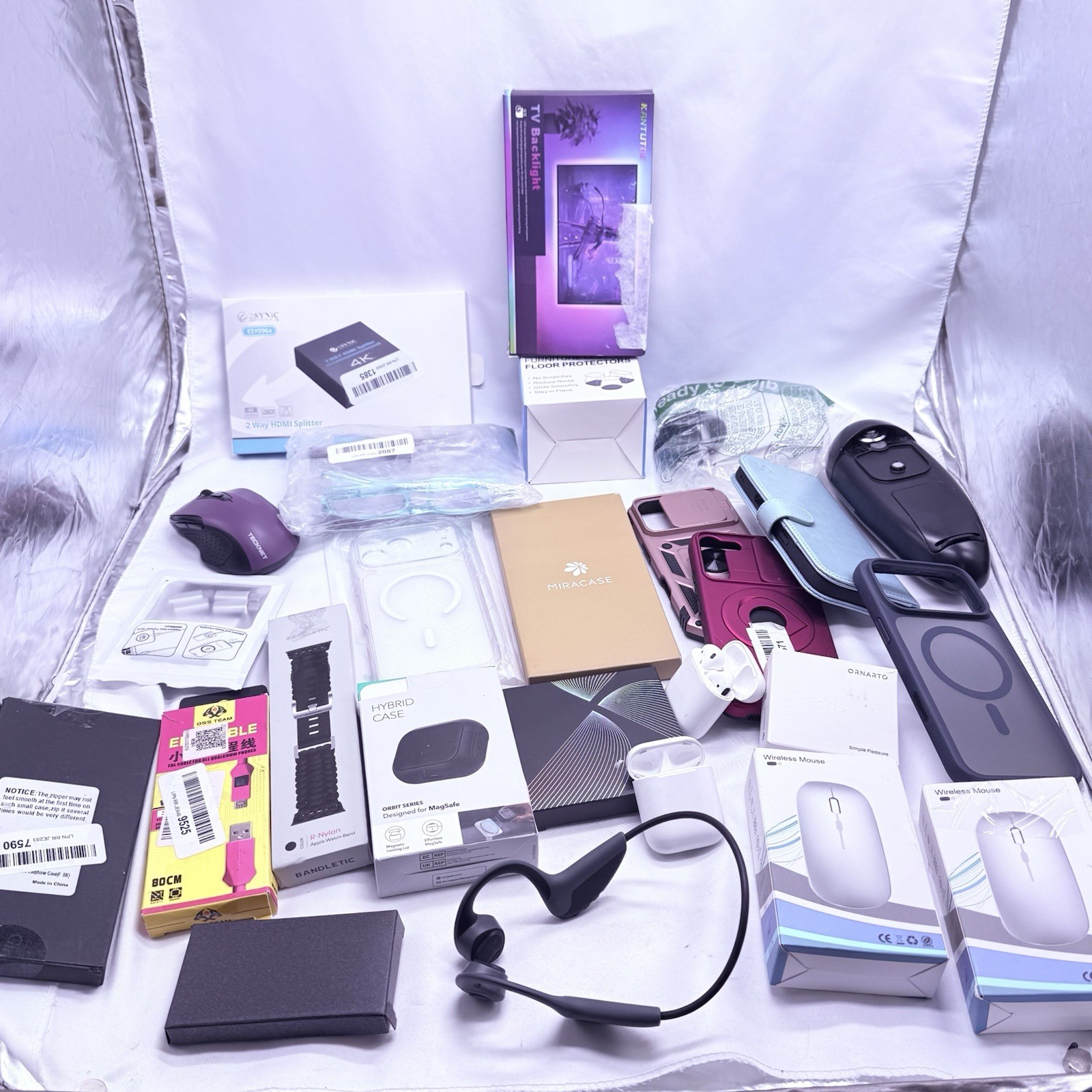 Bulk/Wholesale Gen Merch ELECTRONICS Store Returns Mixed Condition Untested 01