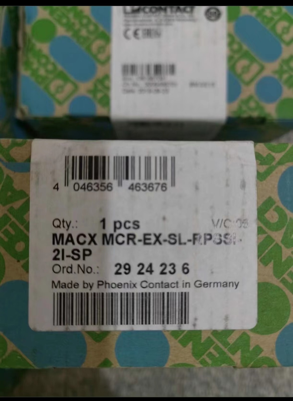 1 PC NEW PHOENIX CONTACT macx mcr-ex-sl-rpssl-2i-sp IN BOX 2946236