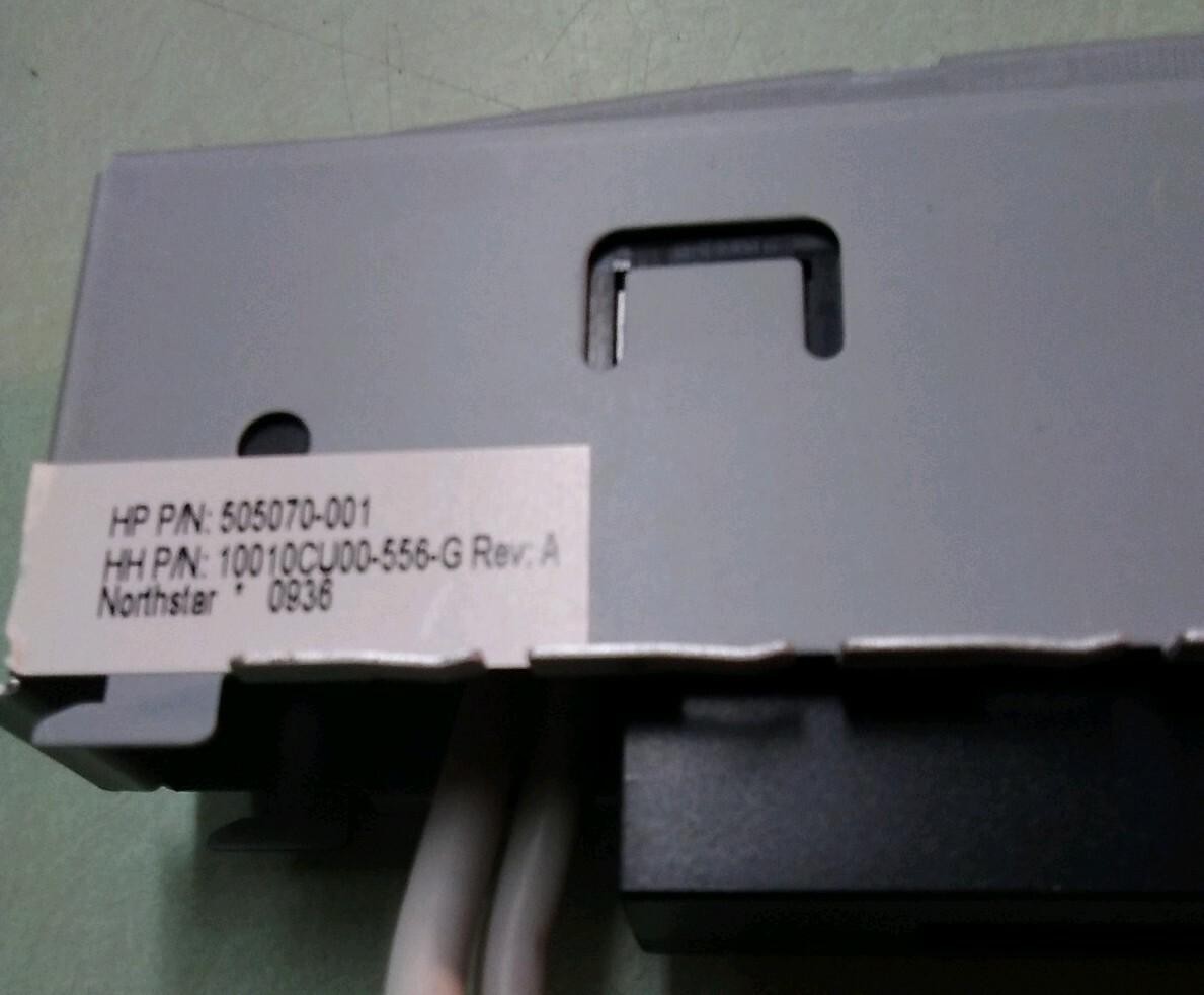 HP Compaq 500B MT Desktop Front USB Audio P/N 505070-001