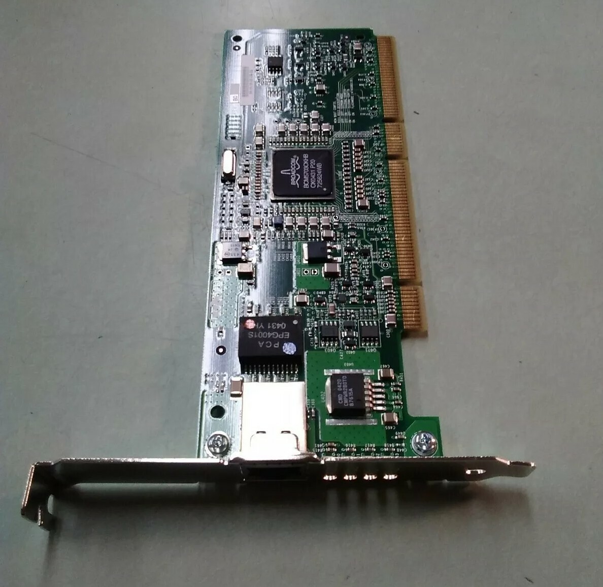 Broadcom BCM95703A30U 10/100/1000MBps Gigabit PCI-X Ethernet/Network Card 73P411