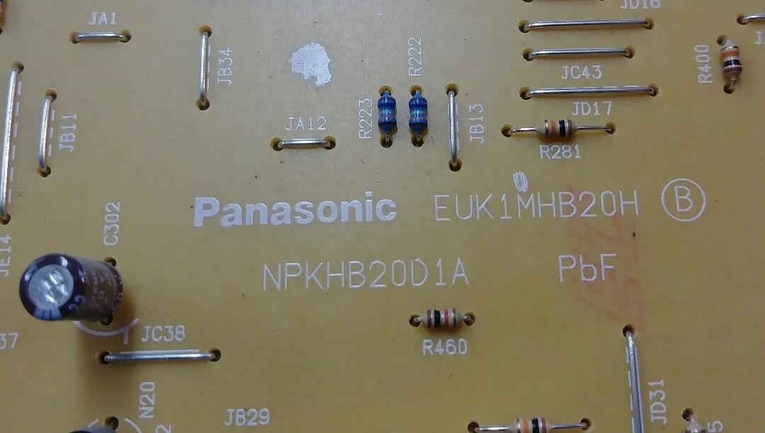 PANASONIC EUK1MHB20H NPKHB20D1A board
