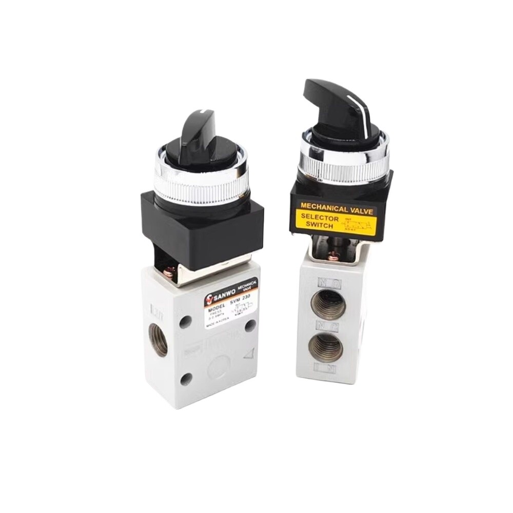 SVM230-02-01/02/30R/34B/35 Manual valve/Machine controlled valve/Rotary switch