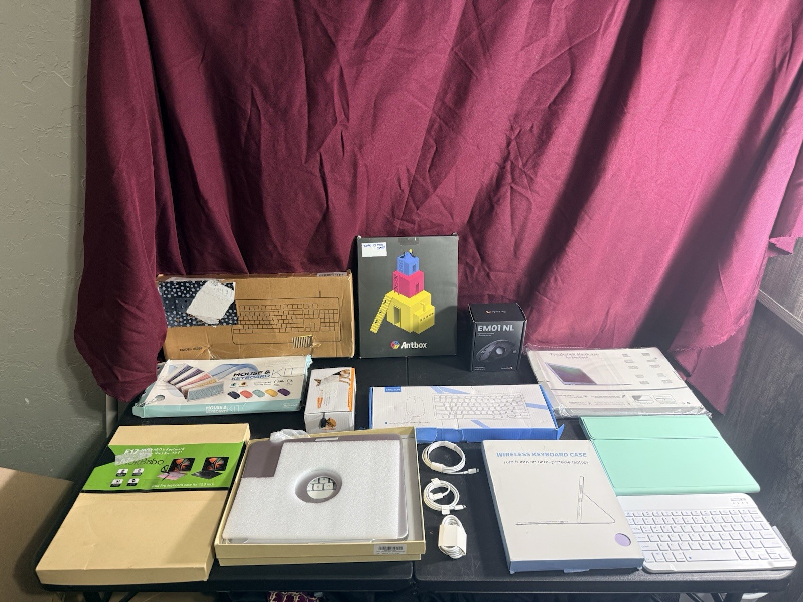 New Electronics Lot iPad Cases ProtoArc Mouse Keyboard MacBook Accessories NIB