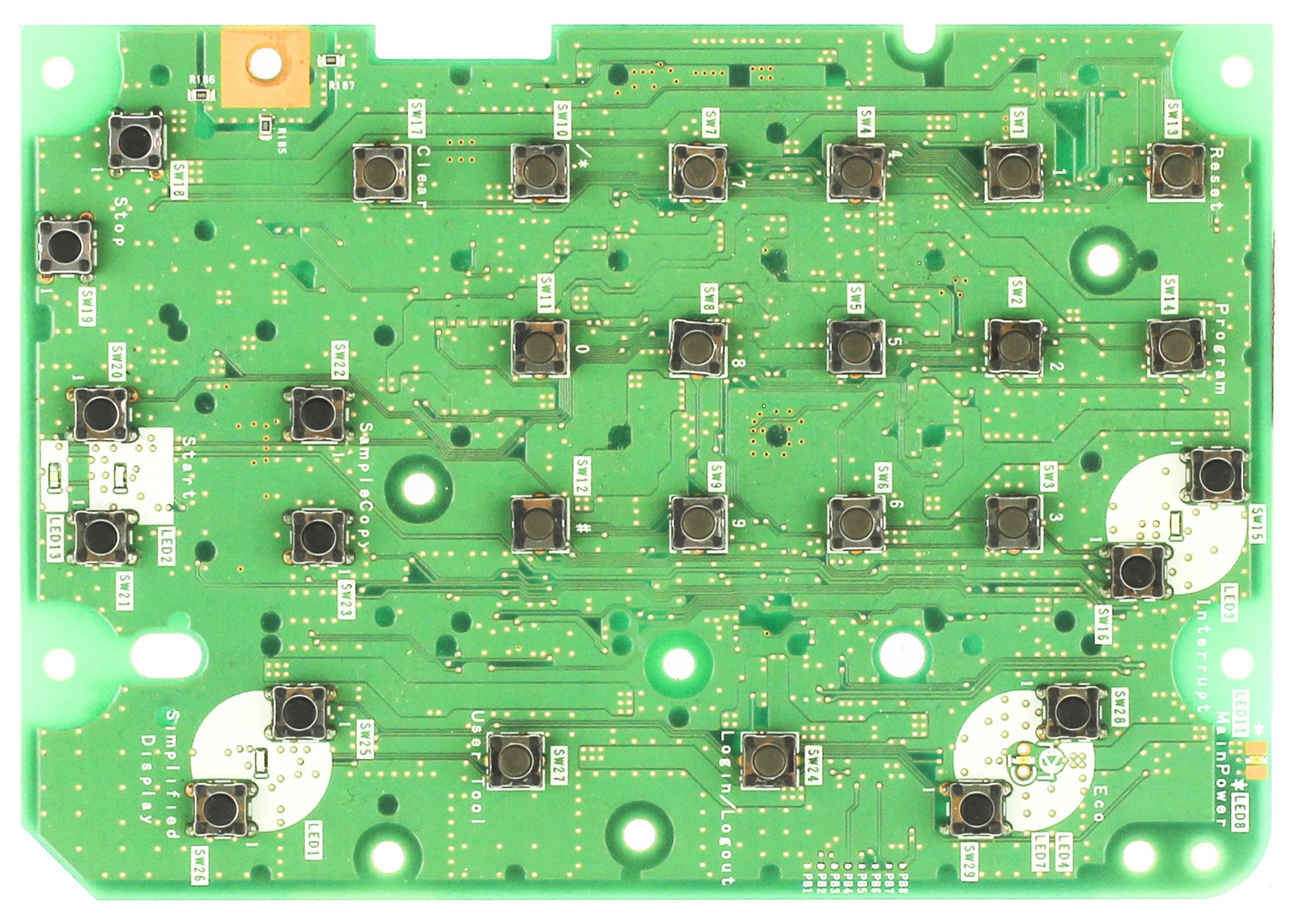 Ricoh D1491494B Printer Display Board