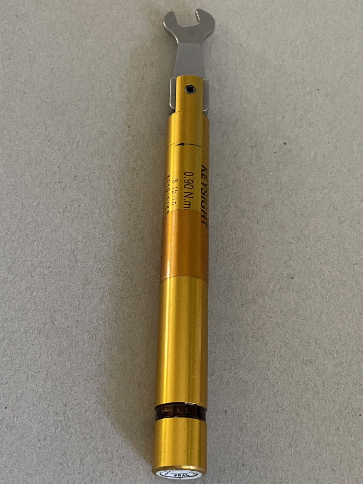 Agilent 8710-1765 Open End Torque Wrench 0.90 NM 8 Lb-In