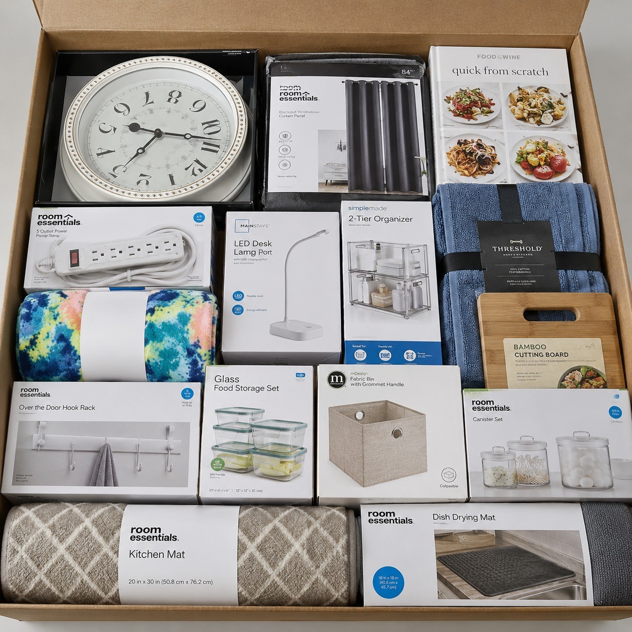 Mystery Box with Mixed Merchandise from Target and Amazon