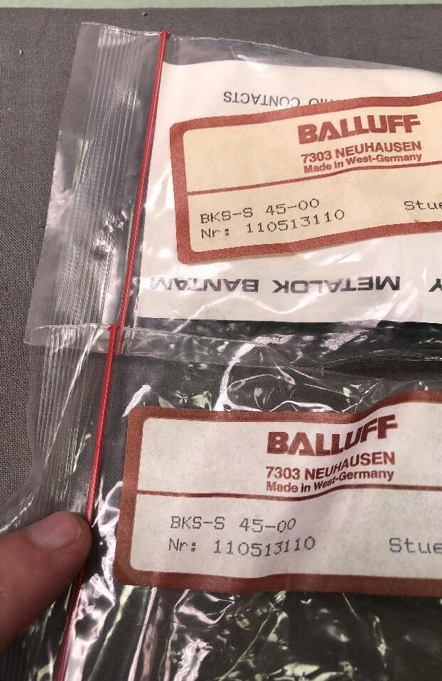 LOT OF 2 NEW OLD STOCK BALLUFF BKS-S 45-00