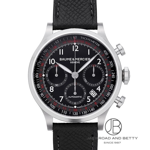 Baume & Mercier Capeland Chronograph MOA10001 Men’s Watch Box Warranty Auth
